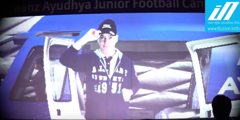 3D MAPPING – Allianz Ayudhya Junior Football Camp 2016