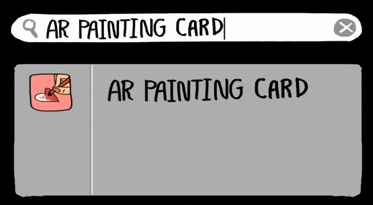 AR PAINTING CARD By ILLUSION